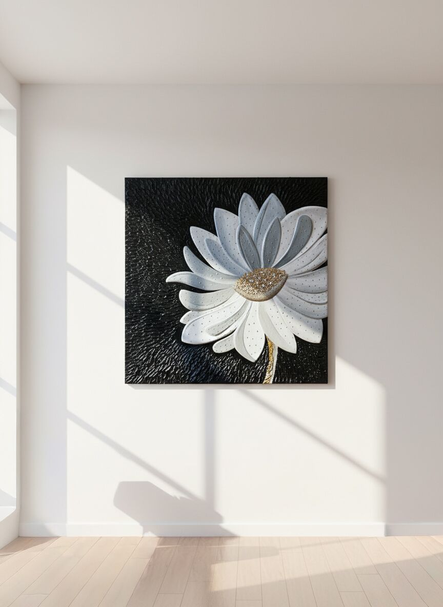 Serenity Bloom – Abstract Texture Art wall Serenity Bloom – Abstract Texture Art wall