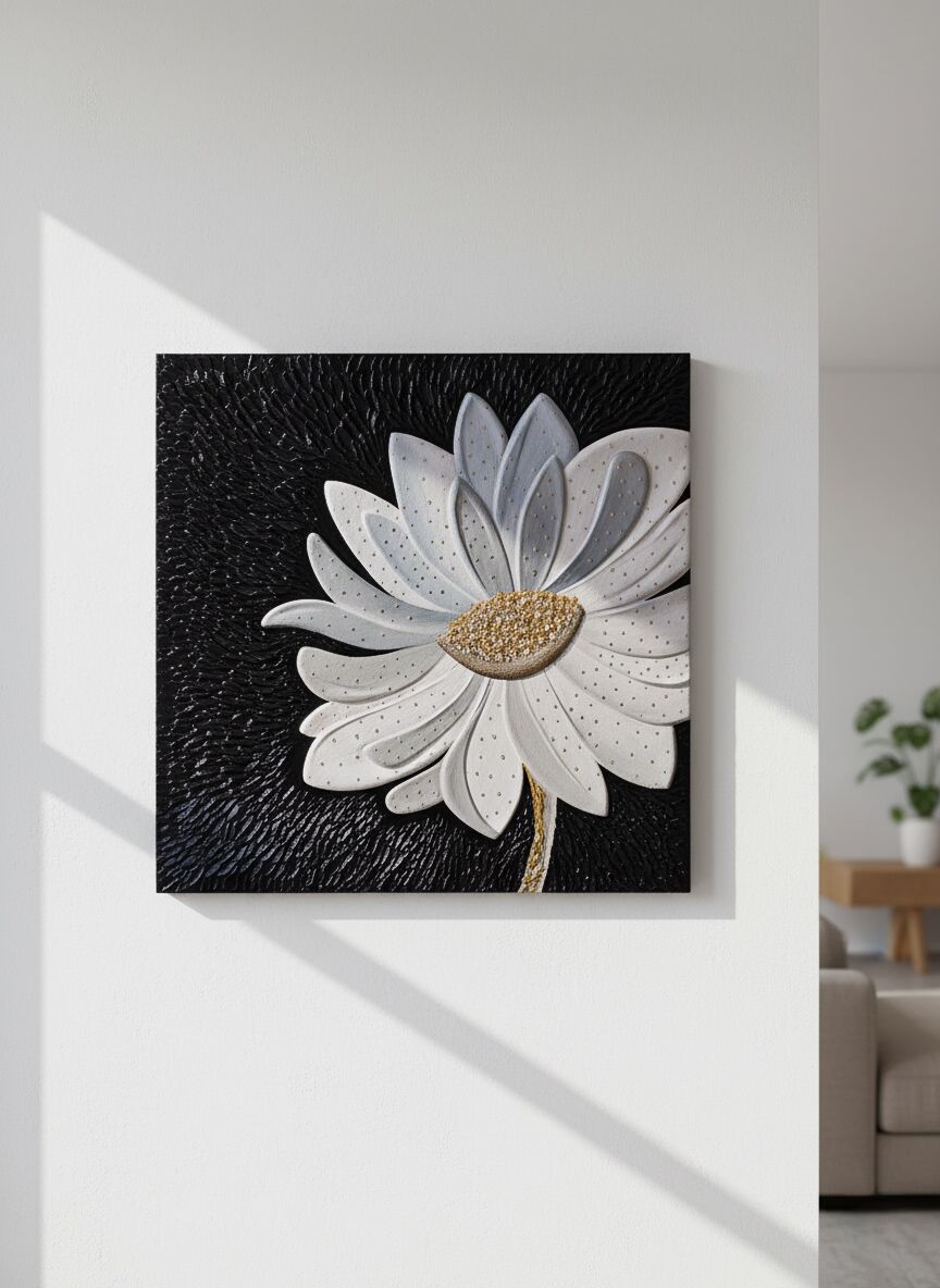 Serenity Bloom – Abstract Texture Art wall Serenity Bloom – Abstract Texture Art wall
