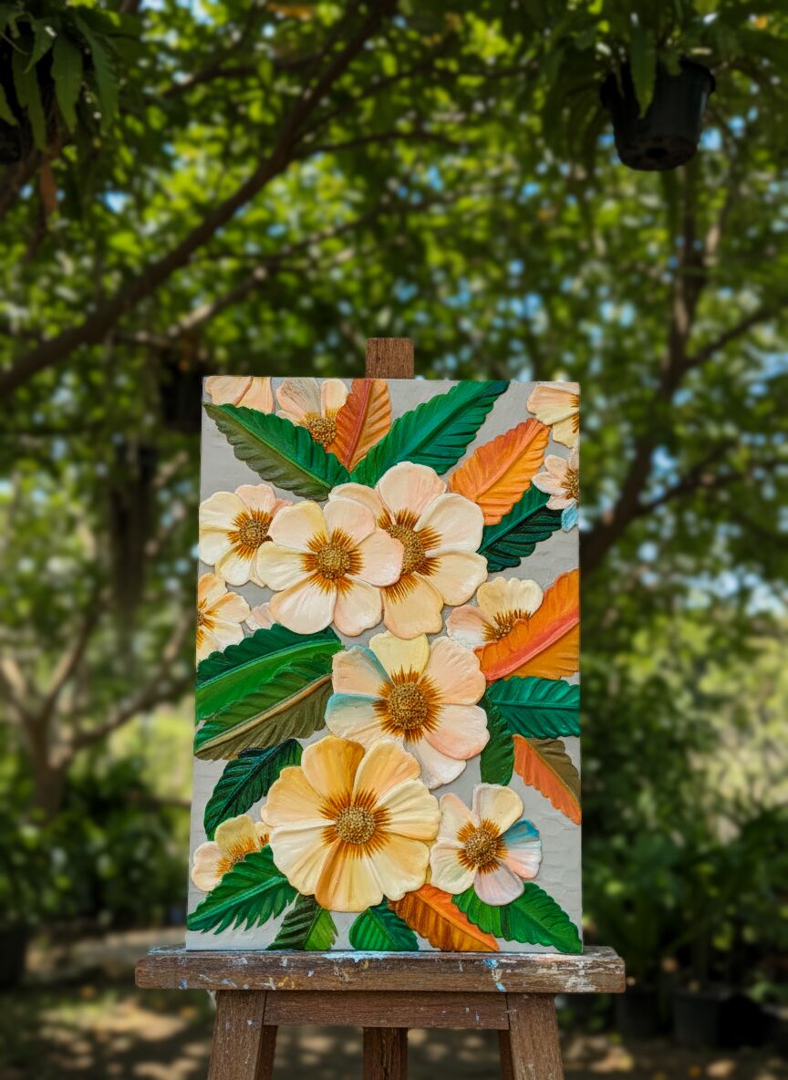 Blind Artist Draws Incredibly Colorful Paintings Blind Artist Draws Incredibly Colorful Paintings