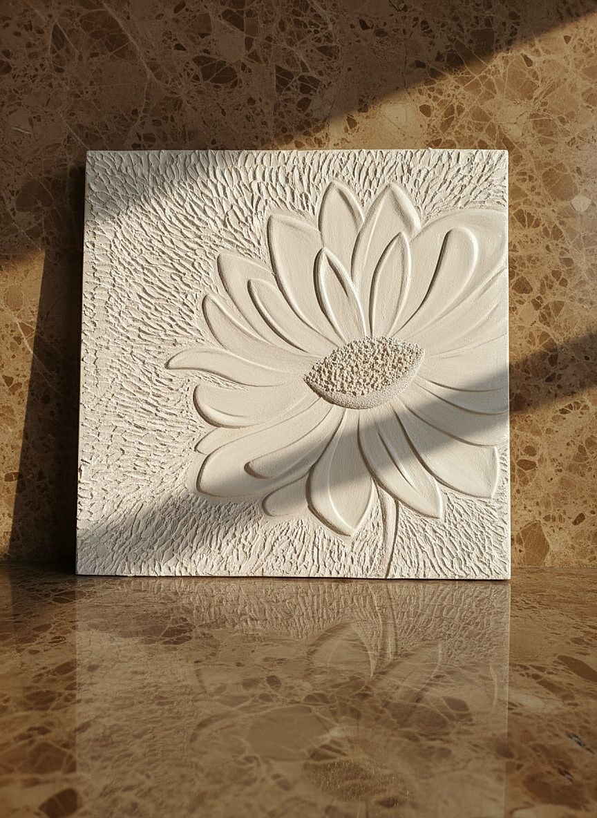 Serenity Bloom โ Abstract Texture Art Raw Serenity Bloom โ Abstract Texture Art Raw